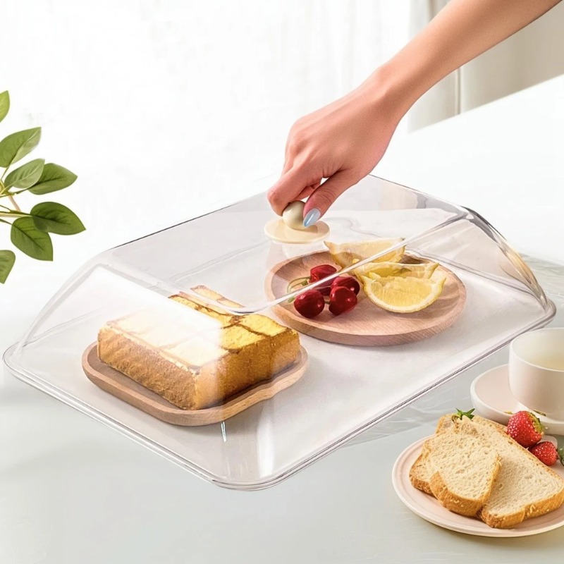 Kitchen Gadgets Website - WORTHBUY Cubierta de plástico reutilizable para