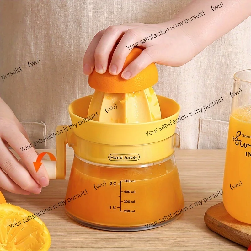 Kitchen Gadgets Juicer - Exprimidor Manual con Medidor Incorporado, Exprimidor