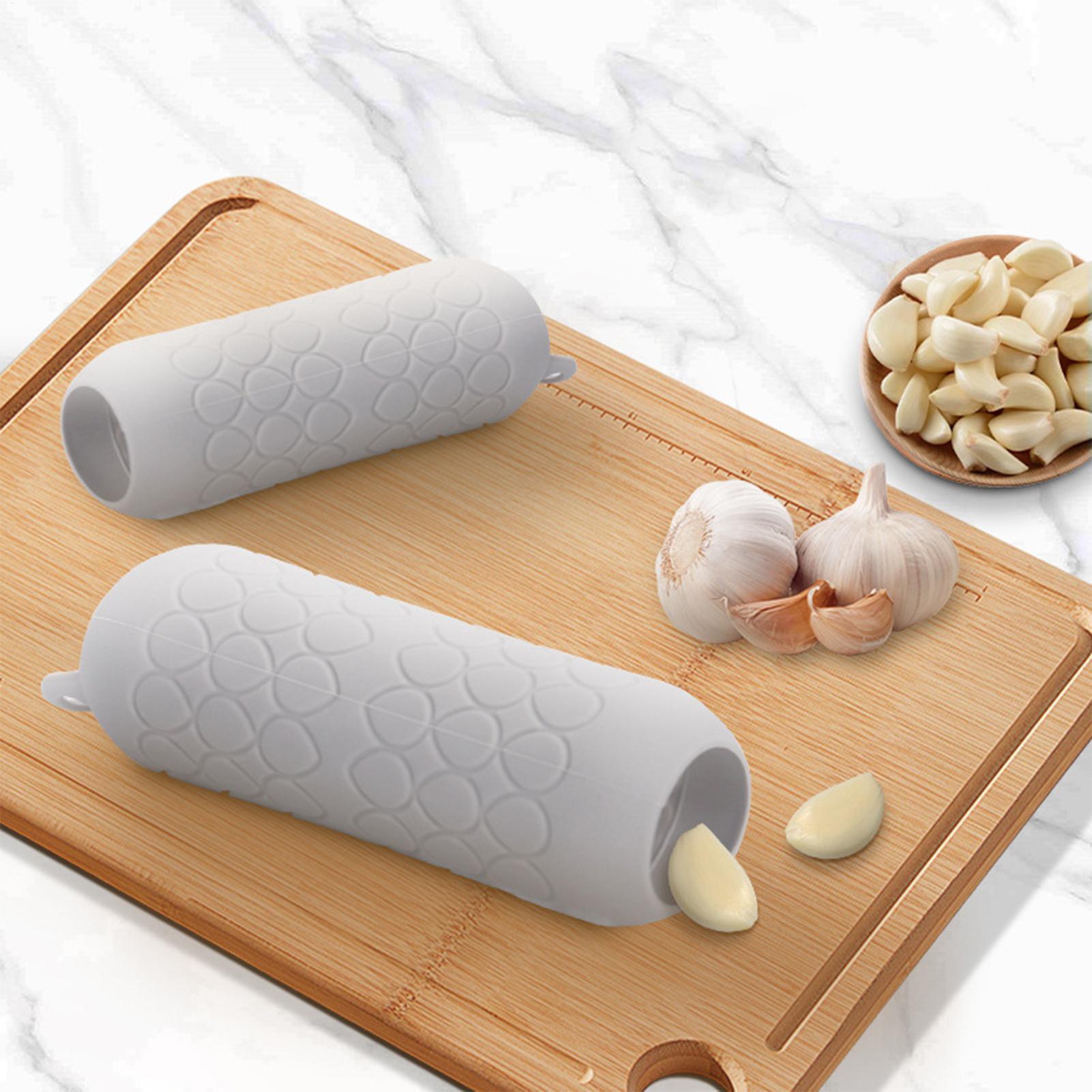 Kitchen Gadgets Dropshipping - Tubo Pelador de Ajos de Silicona