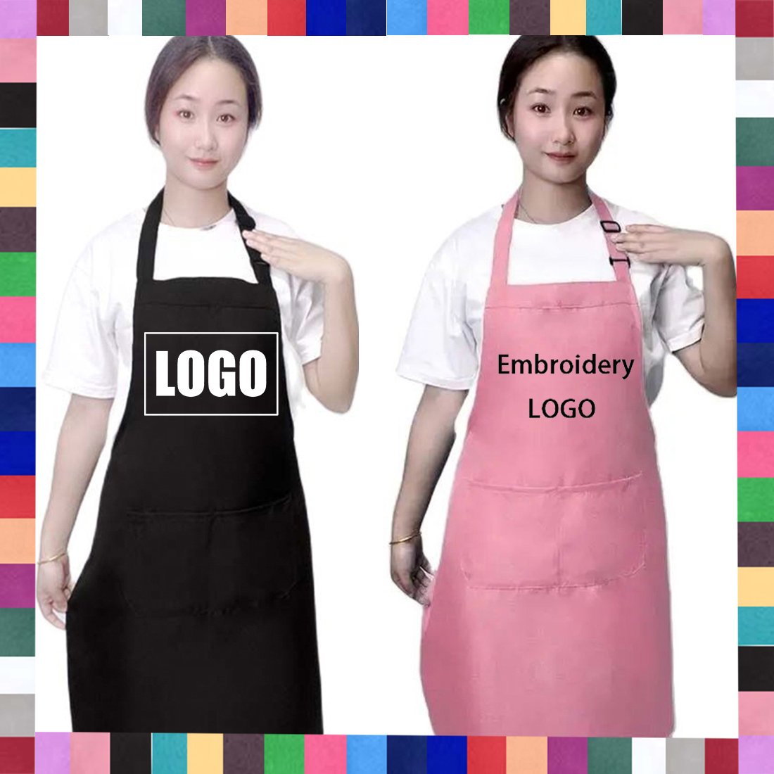 Kitchen Gadgets For Women - Delantales con logotipo personalizado en 18