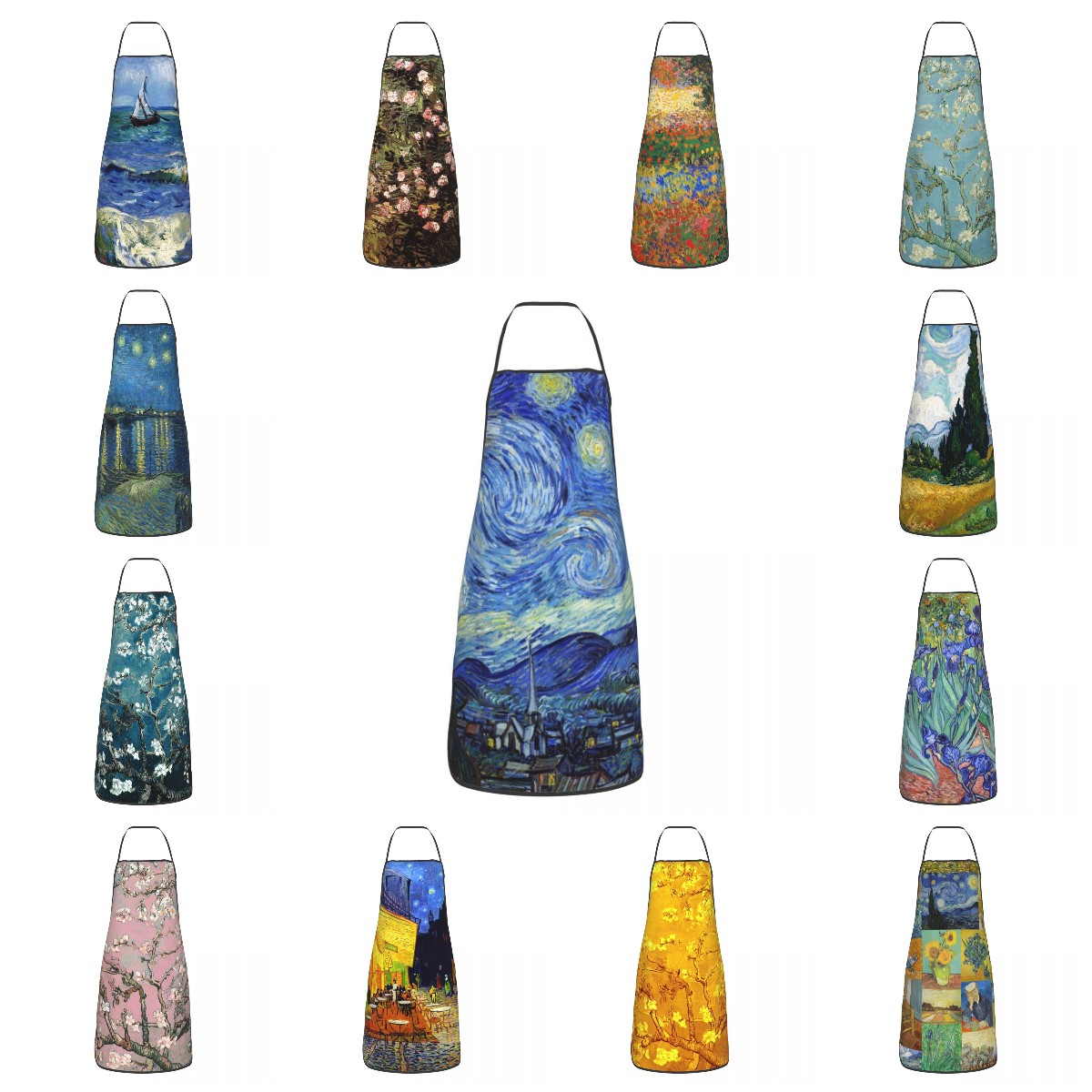 Kitchen Gadgets For Women - Babero Vincent Van Gogh delantales de