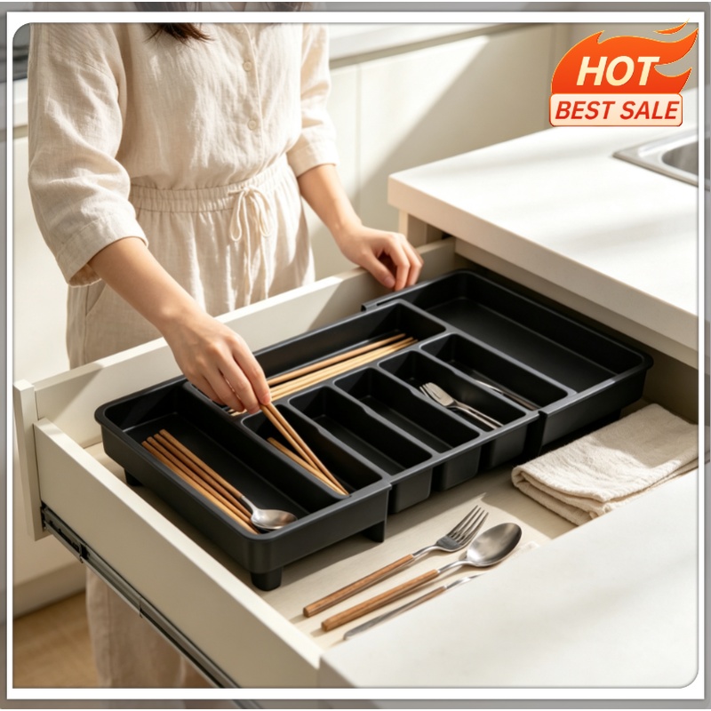 Organizador de cubiertos ajust - Kitchen Gadgets And Utensils reseña y precio