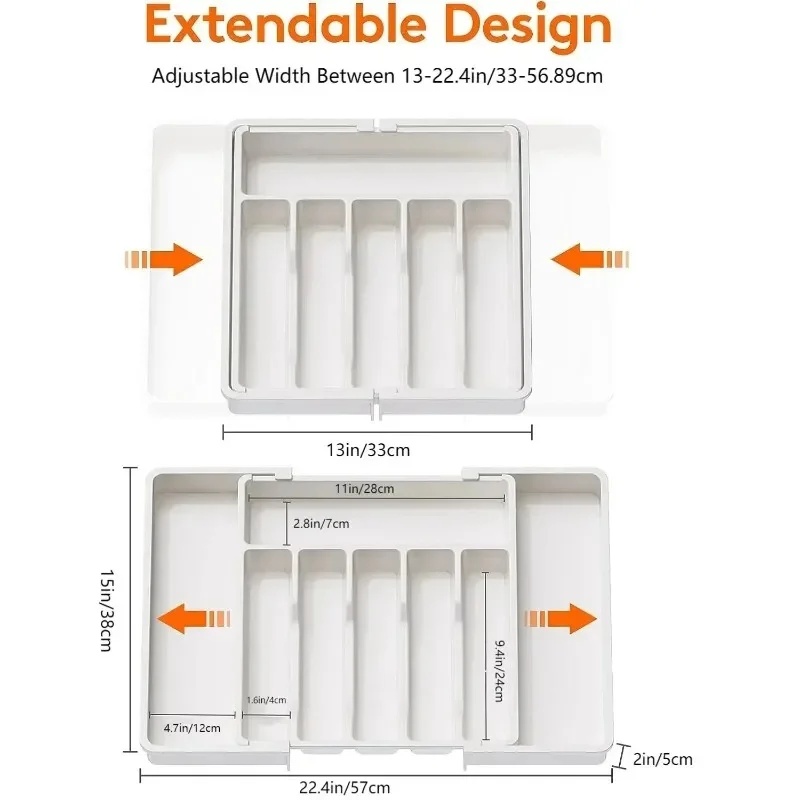 Organizador de cubiertos ajust - Kitchen Gadgets And Utensils reseña y precio
