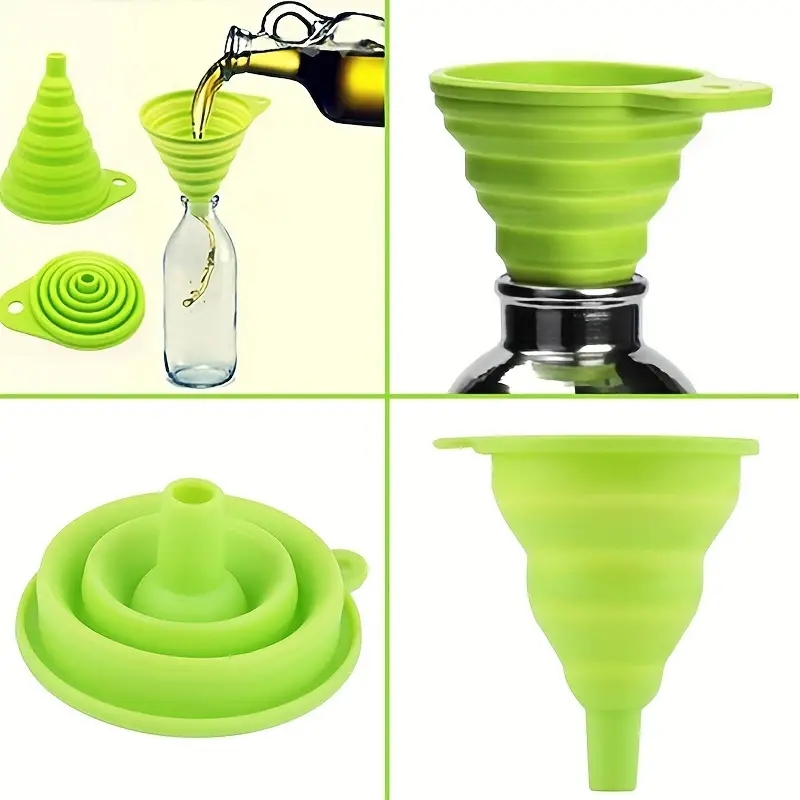 Embudo plegable de silicona, M - Kitchen Gadgets And Utensils reseña y precio
