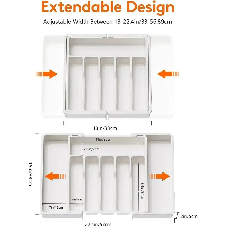 Organizador de cubiertos ajust - Kitchen Gadgets And Utensils reseña y precio