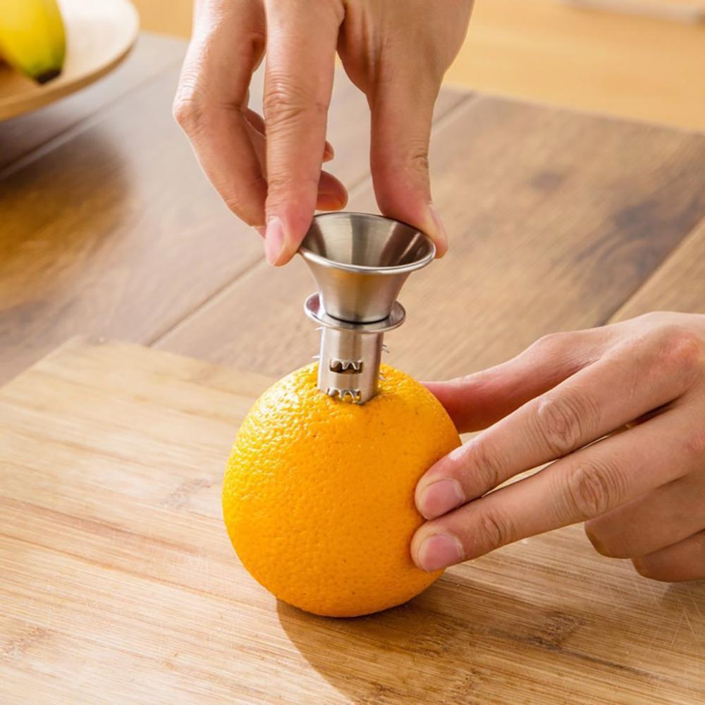 Mini exprimidor de jugo Manual - Kitchen Gadgets Juicer reseña y precio