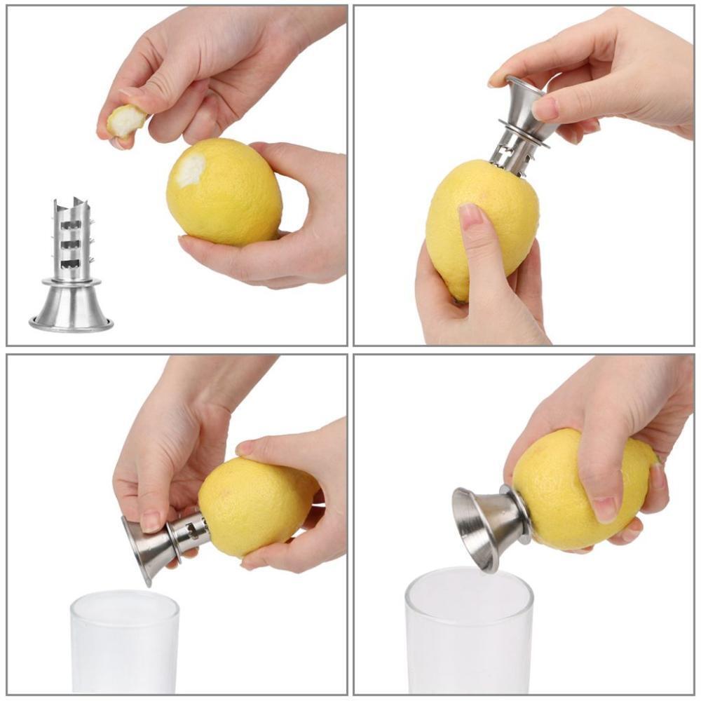 Mini exprimidor de jugo Manual - Kitchen Gadgets Juicer reseña y precio
