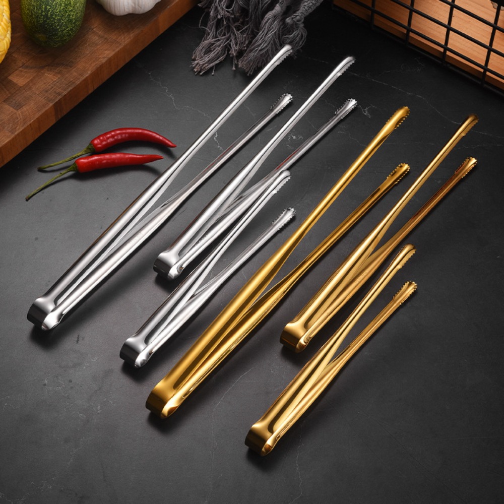 Pinzas de Acero Inoxidable par - Kitchen Gadgets And Utensils reseña y precio