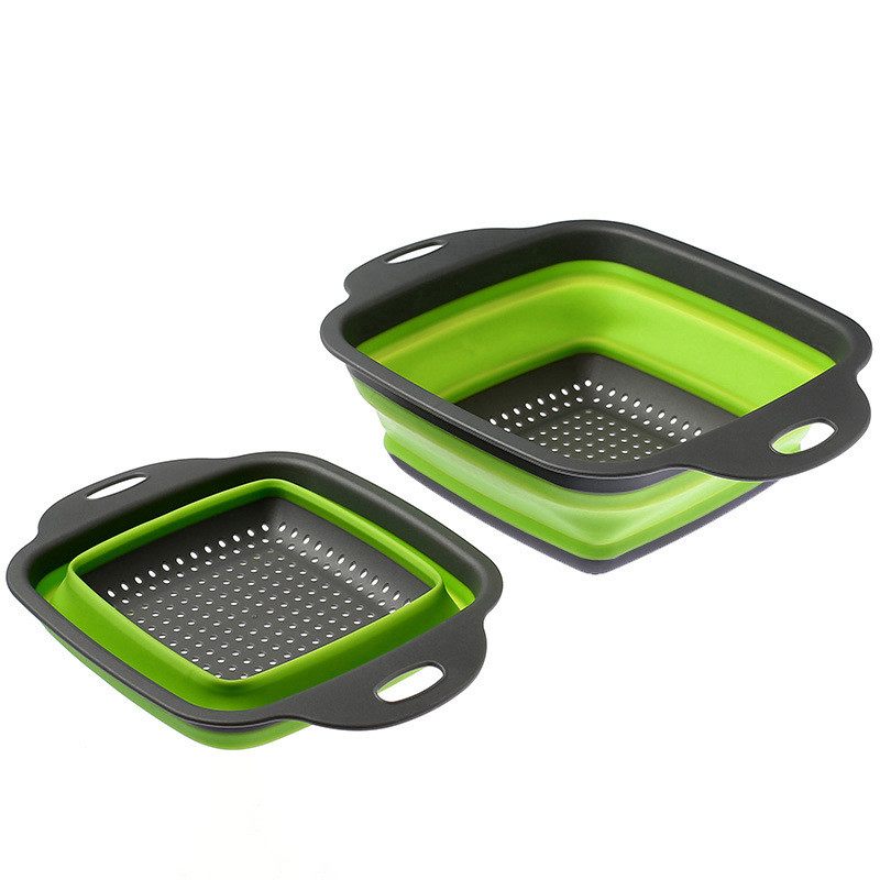 LMETJMA-colador plegable cuadr - Kitchen Gadgets Dropshipping reseña y precio