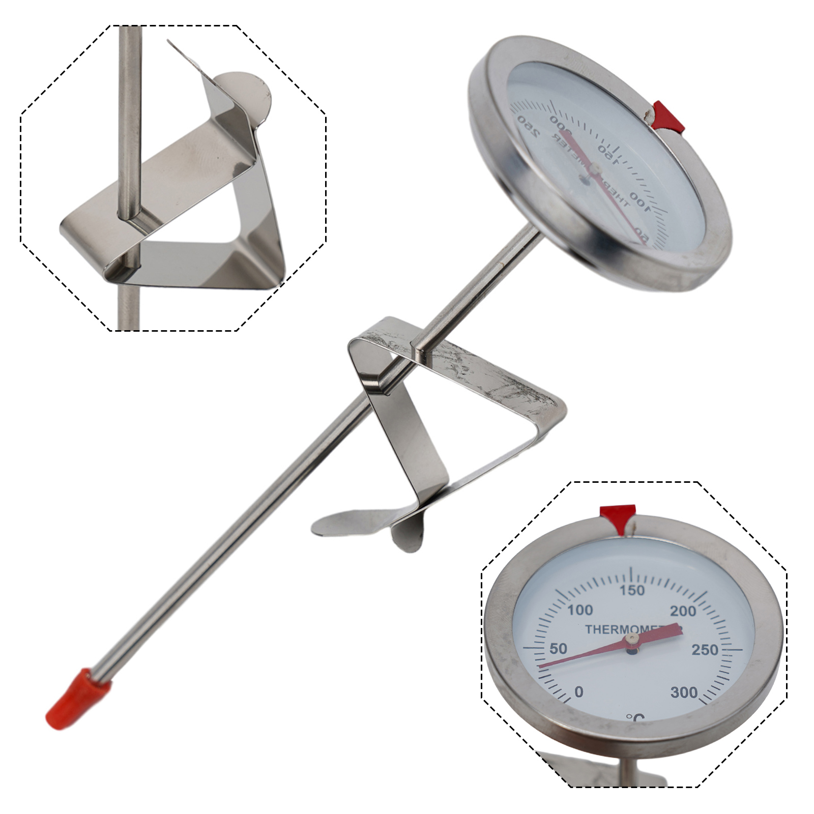Termómetro de sonda de acero i - Kitchen Gadgets Pakistan reseña y precio
