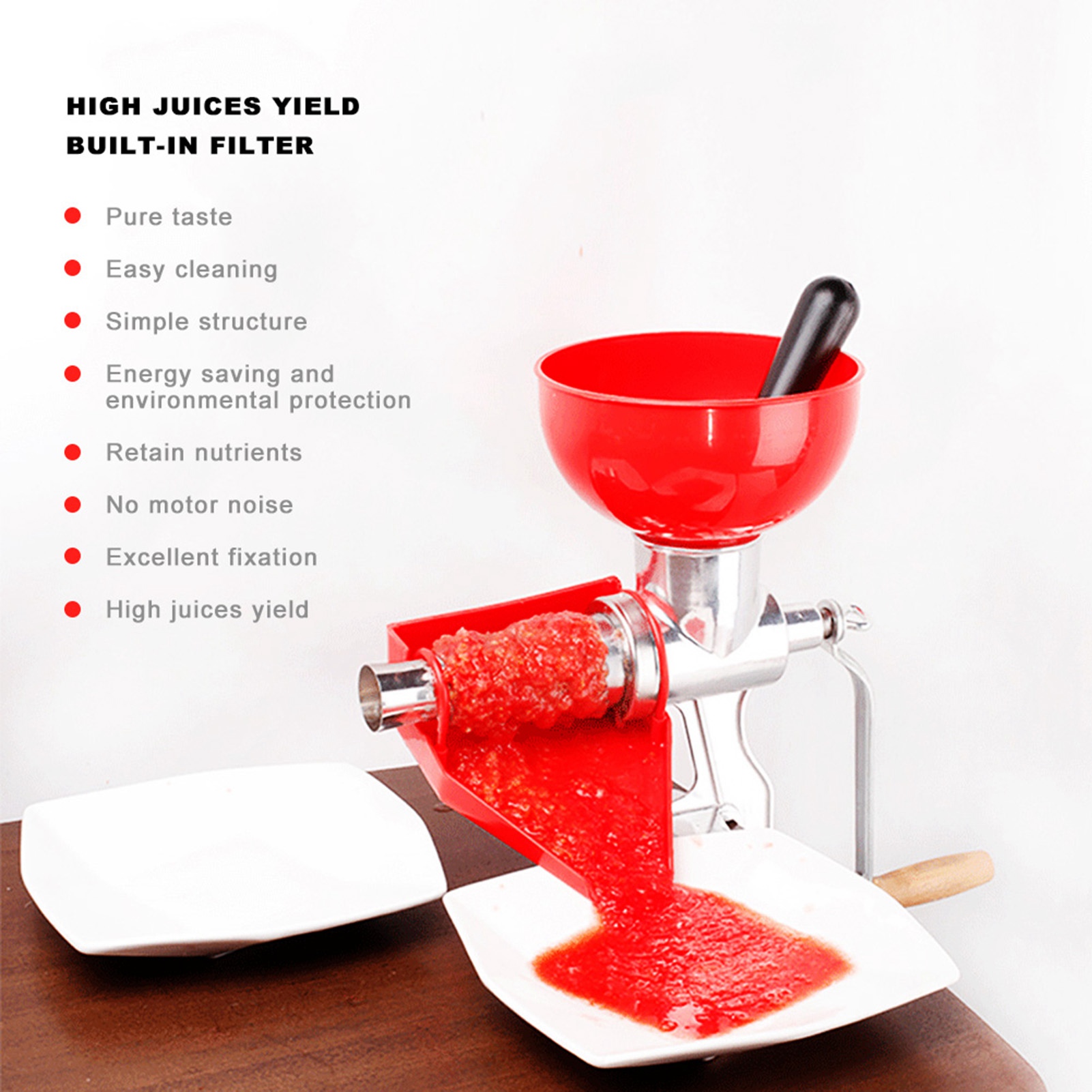 Exprimidor Manual grueso de al - Kitchen Gadgets Juicer reseña y precio