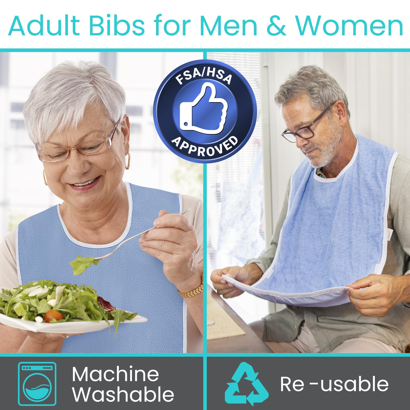 Babero impermeable para adulto - Kitchen Gadgets For Women reseña y precio