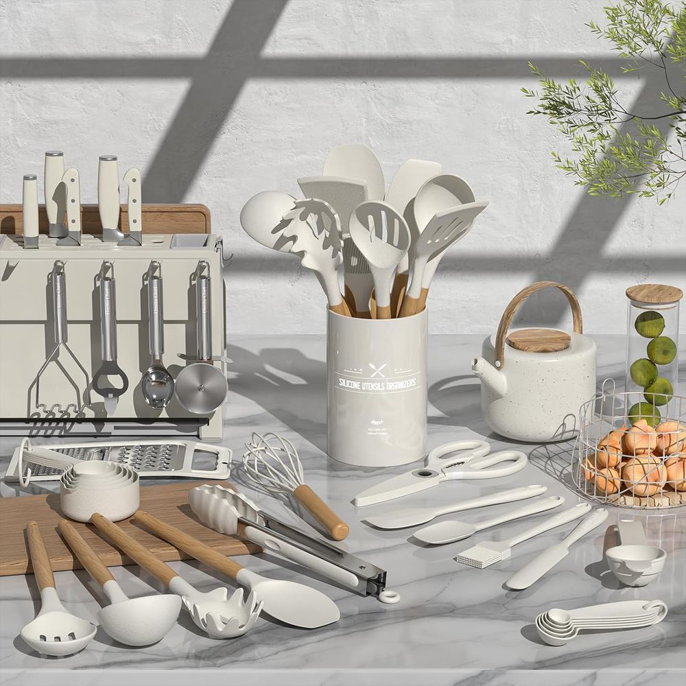 Juego de Utensilios de Cocina  - Kitchen Gadgets And Utensils reseña y precio