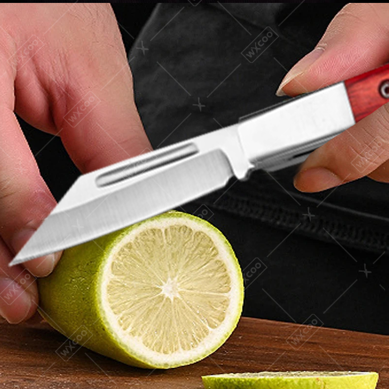 Cuchillo de bolsillo de acero  - Kitchen Gadgets Pakistan reseña y precio