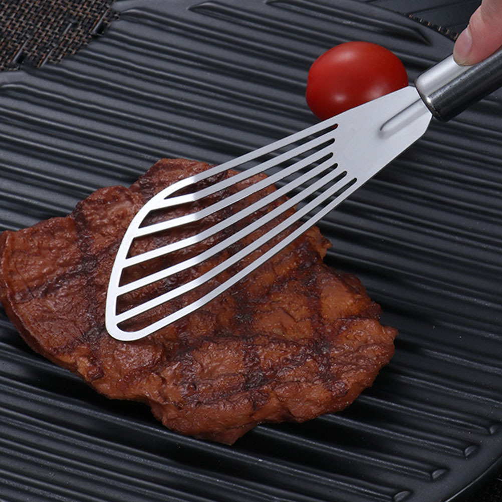 Espátula de acero inoxidable p - Kitchen Gadgets Pakistan reseña y precio