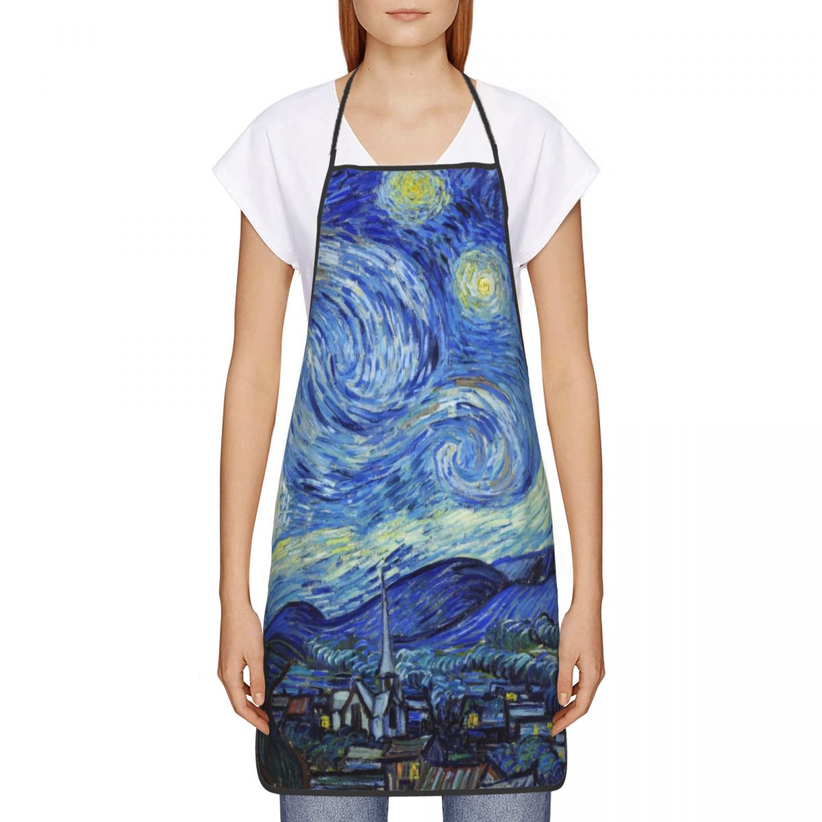 Babero Vincent Van Gogh delant - Kitchen Gadgets For Women reseña y precio