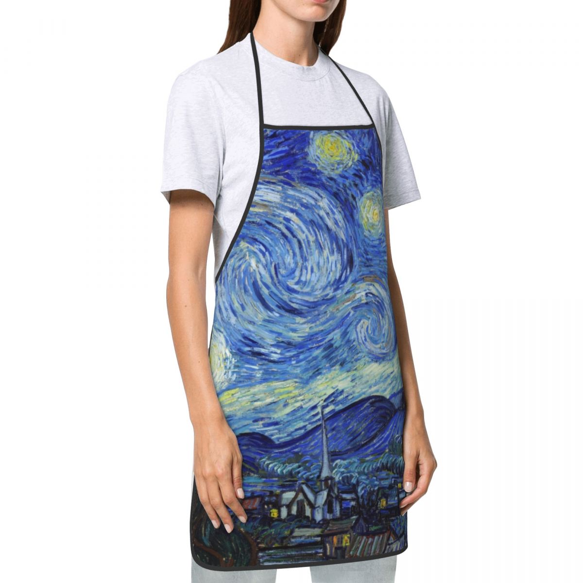 Babero Vincent Van Gogh delant - Kitchen Gadgets For Women reseña y precio